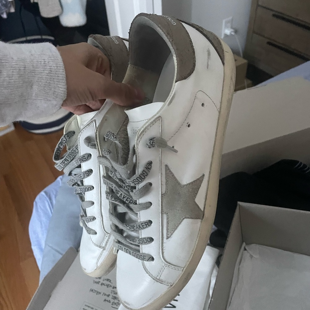 COPY - White Golden gooses sneakers superstars size 42 (9)
